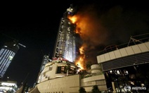 Khách sạn 63 tầng ở Dubai cháy kinh hoàng trước giao thừa