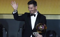 ​Messi đoạt Quả bóng vàng FIFA 2015