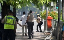 Video hiện trường vụ tấn công liên hoàn ở Jakarta, 7 người chết