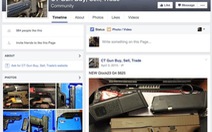 Facebook cấm rao bán súng trên mạng xã hội