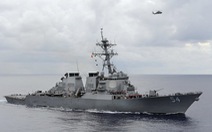 Trung Quốc hùng hổ phản ứng tàu Mỹ vào vùng đảo Tri Tôn