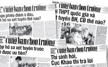 20-2: phát hành phụ trang “Cùng bạn chọn trường”