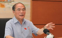 Chủ tịch Quốc hội Nguyễn Sinh Hùng: “Mở mồm ra” là quyền của dân