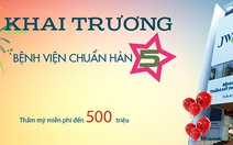 ​7 cơ hội phẫu thuật thẩm mỹ miễn phí cùng JW