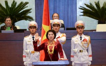 Bà Kim Ngân thề trung thành với Tổ quốc, nhân dân và hiến pháp