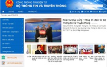 Cổng thông tin điện tử Bộ TT&amp;TT cung cấp dịch vụ công