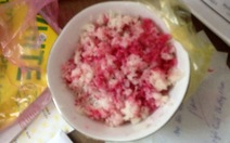 Bà Rịa - Vũng Tàu xuất hiện gạo nấu thành cơm “đỏ, hồng”