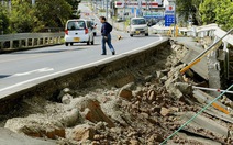 Hình ảnh đổ nát ở Kumamoto sau trận động đất