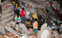 Số người chết trong động đất Ecuador tăng chóng mặt