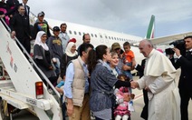 Đức Giáo hoàng đưa người tị nạn Hồi giáo về Vatican