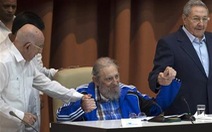 Cựu chủ tịch Fidel Castro phát biểu chia tay mọi người