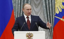 Tổng thống Putin cải tổ bộ máy làm luật 