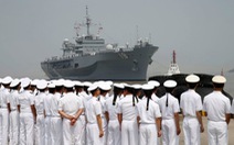 Trung Quốc đón soái hạm Hạm đội 7 của Mỹ thăm Thượng Hải