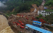 600 người tìm kiếm nạn nhân lở đất Trung Quốc