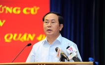 ​Giới thiệu ông Trần Đại Quang để bầu làm Chủ tịch nước