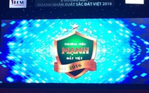 ​Công ty BĐS Anh Luân nhận giải thưởng “Thương hiệu mạnh Đất Việt 2016”