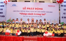 ​Tặng 20.000 mũ bảo hiểm mang tên “Cùng Honda chắp cánh tương lai” năm 2016