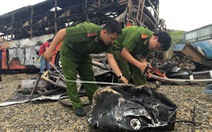Khám nghiệm, lấy mẫu xe tai nạn Bình Thuận đi giám định