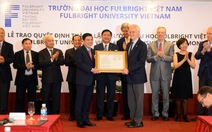 Trao quyết định thành lập ĐH Fulbright Việt Nam