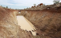 Doanh nghiệp đào hào rộng 6m sâu 3m phòng thủ voi rừng