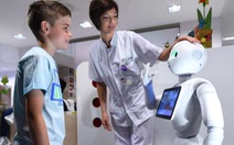 Bệnh viện Bỉ dùng robot làm tiếp tân