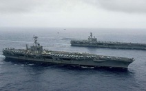Tàu sân bay Mỹ tập trận ở Philippines