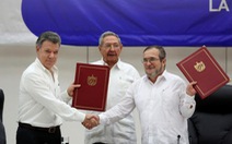 Colombia và phiến quân FARC thỏa thuận ngừng bắn 