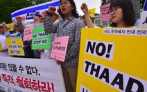 Dân Hàn phản ứng dữ dội việc Mỹ triển khai tên lửa THAAD