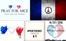 Mạng xã hội "cầu nguyện cho Nice"