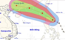 Bão số 2 chuẩn bị tiến vô Biển Đông