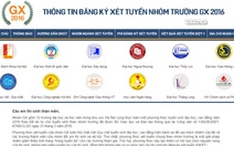 Lưu ý để không bị loại mất nguyện vọng trong nhóm GX