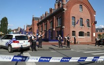 Bị tấn công bằng mã tấu, 2 nữ cảnh sát Bỉ bị thương