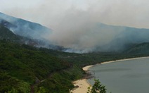 Cháy lớn tại rừng Nam Hải Vân