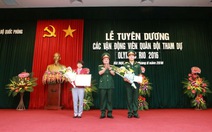​Bộ Quốc phòng vinh danh xạ thủ Hoàng Xuân Vinh