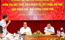 ​Nhiều bộ, địa phương chưa hoàn thành nhiệm vụ được giao