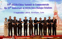 ASEAN - Trung Quốc: giải quyết tranh chấp Biển Đông bằng hòa bình