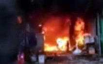 Ôtô trong sân bay Nội Bài bất ngờ bốc cháy, tài xế tử vong
