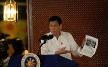 ​Ông Duterte tuyên bố dừng tuần tra chung với Mỹ tại Biển Đông
