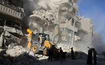 Bom đạn lại ào ạt dội xuống Aleppo