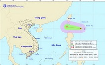 Áp thấp sắp vào biển Đông gây gió giật cấp 9