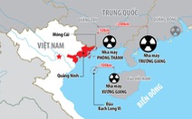 Không được chủ quan với nhà máy điện hạt nhân Trung Quốc