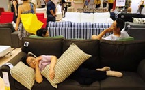 Ikea hết kiên nhẫn với khách hàng Trung Quốc vào ngủ khò