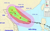 Bão số 7 cách Hoàng Sa 220km, gió giật cấp 16