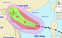 Bão số 7 cách Hoàng Sa 260km, gió giật cấp 16