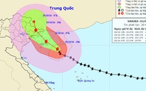 Bão cách Quảng Ninh - Hải Phòng 280km, Cô Tô dậy sóng