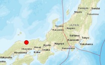 Động đất 6,6 độ richter ở Nhật