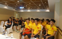 ​Đội U-19 VN ủng hộ đồng bào bị lũ lụt 15 triệu đồng