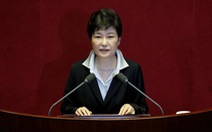 Tổng thống Hàn Quốc Park Geun Hye giảm mạnh uy tín