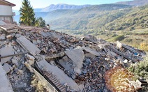 Miền Trung Ý ngổn ngang gạch đá sau động đất