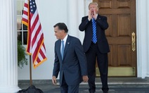 ​Tổng thống đắc cử Trump gặp "người đối đầu" Romney